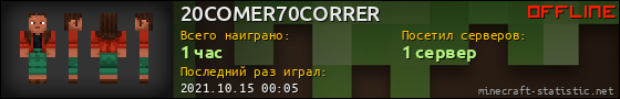 Юзербар 560x90 для 20COMER70CORRER