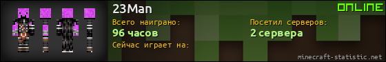 Юзербар 560x90 для 23Man