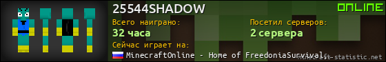 Юзербар 560x90 для 25544SHADOW