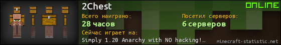 Юзербар 560x90 для 2Chest