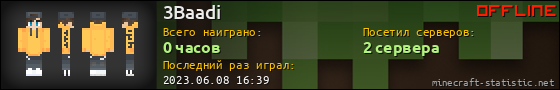 Юзербар 560x90 для 3Baadi