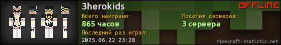 Юзербар 560x90 для 3herokids