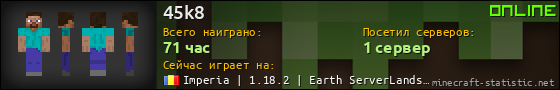 Юзербар 560x90 для 45k8