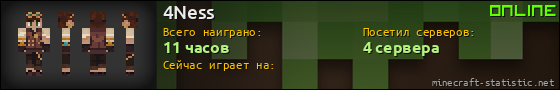 Юзербар 560x90 для 4Ness