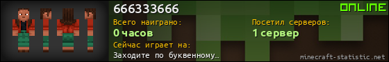 Юзербар 560x90 для 666333666