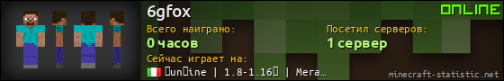 Юзербар 560x90 для 6gfox