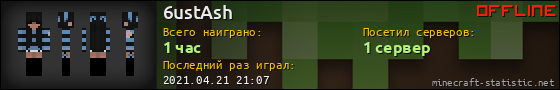 Юзербар 560x90 для 6ustAsh