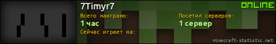 Юзербар 560x90 для 7Timyr7