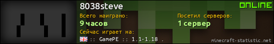 Юзербар 560x90 для 8038steve