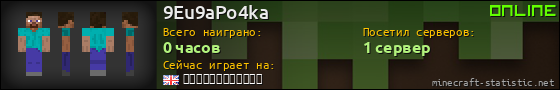 Юзербар 560x90 для 9Eu9aPo4ka