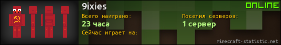 Юзербар 560x90 для 9ixies