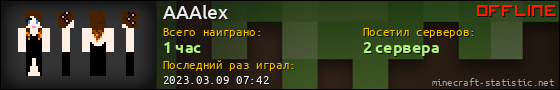 Юзербар 560x90 для AAAlex