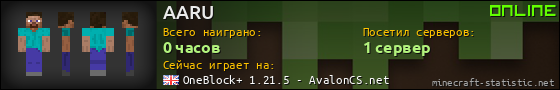 Юзербар 560x90 для AARU