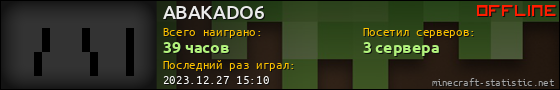 Юзербар 560x90 для ABAKADO6