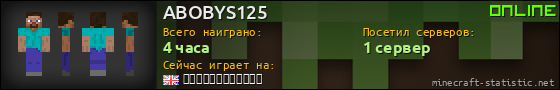 Юзербар 560x90 для ABOBYS125