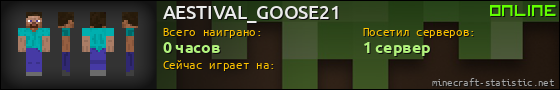 Юзербар 560x90 для AESTIVAL_GOOSE21