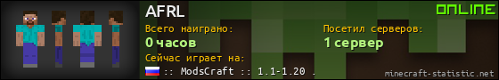 Юзербар 560x90 для AFRL