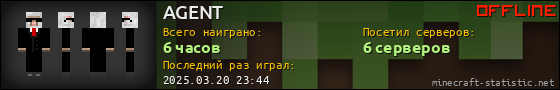 Юзербар 560x90 для AGENT