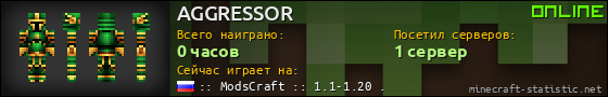 Юзербар 560x90 для AGGRESSOR