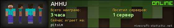 Юзербар 560x90 для AHHU