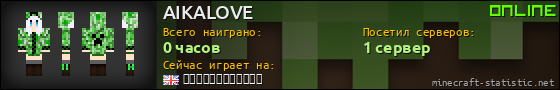 Юзербар 560x90 для AIKALOVE