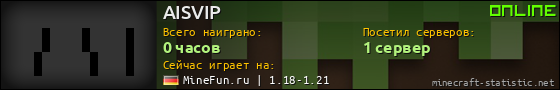 Юзербар 560x90 для AISVIP