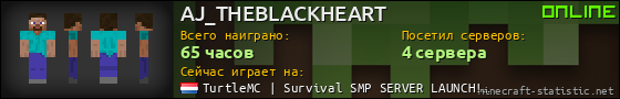 Юзербар 560x90 для AJ_THEBLACKHEART