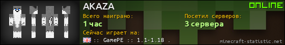 Юзербар 560x90 для AKAZA
