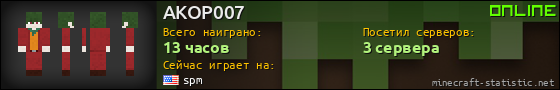 Юзербар 560x90 для AKOP007
