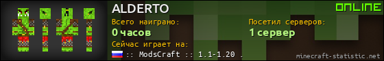 Юзербар 560x90 для ALDERTO