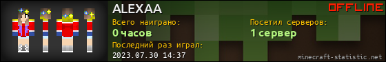 Юзербар 560x90 для ALEXAA