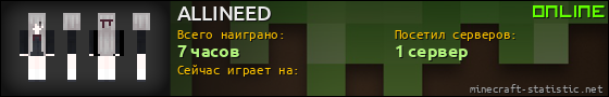 Юзербар 560x90 для ALLINEED