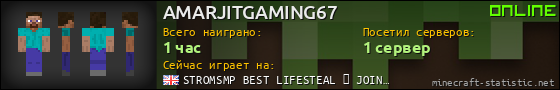 Юзербар 560x90 для AMARJITGAMING67