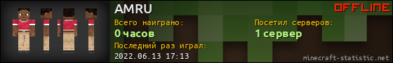 Юзербар 560x90 для AMRU