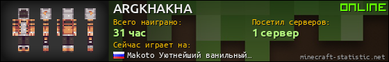 Юзербар 560x90 для ARGKHAKHA