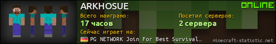 Юзербар 560x90 для ARKHOSUE