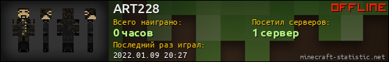 Юзербар 560x90 для ART228