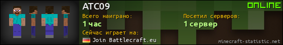 Юзербар 560x90 для ATC09