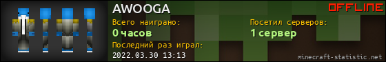 Юзербар 560x90 для AWOOGA
