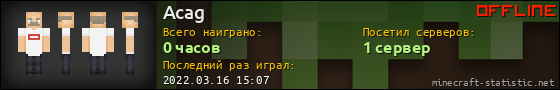 Юзербар 560x90 для Acag