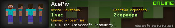Юзербар 560x90 для AcePiv