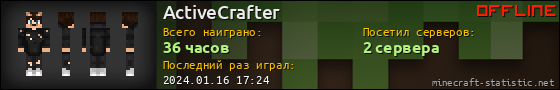 Юзербар 560x90 для ActiveCrafter