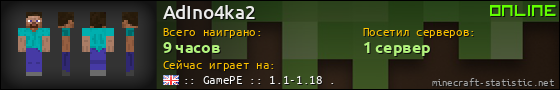 Юзербар 560x90 для AdIno4ka2