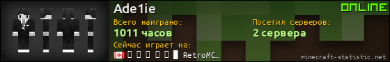 Юзербар 560x90 для Ade1ie