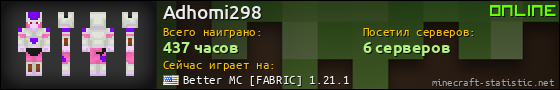 Юзербар 560x90 для Adhomi298