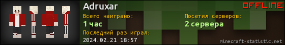 Юзербар 560x90 для Adruxar