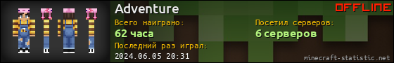 Юзербар 560x90 для Adventure