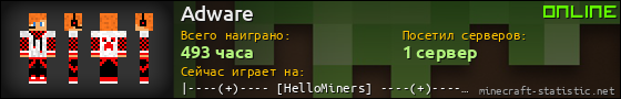 Юзербар 560x90 для Adware