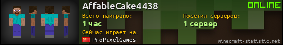 Юзербар 560x90 для AffableCake4438