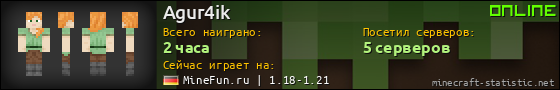 Юзербар 560x90 для Agur4ik